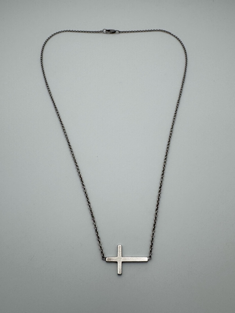 Sterling Silver 925 Cross Necklace